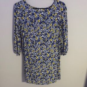 Old Navy Floral Long Sleeve Dress